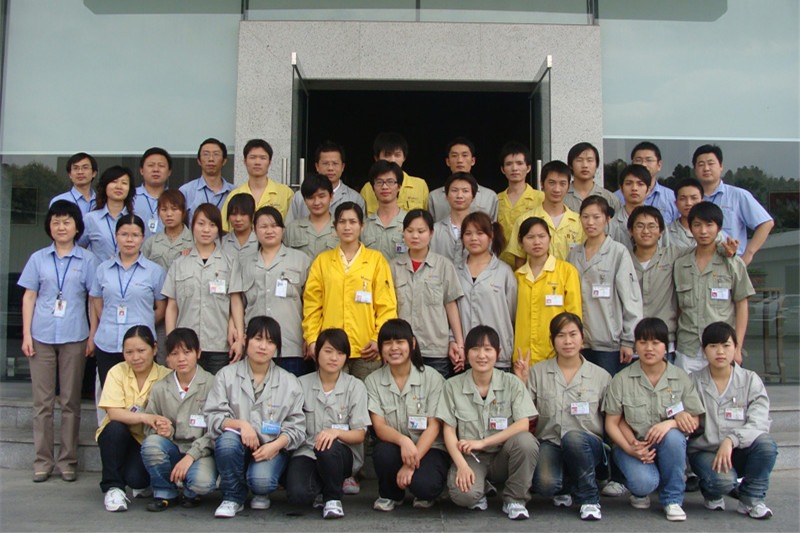 第十八期儲備品管員培訓班畢業合影